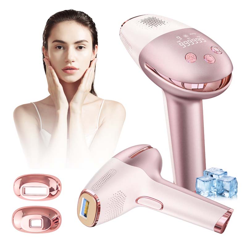 Epilator Wireless - Eis-Kühlungs-Handgerät zur Haarentfernung Tragbare Maschine Schmerzlose