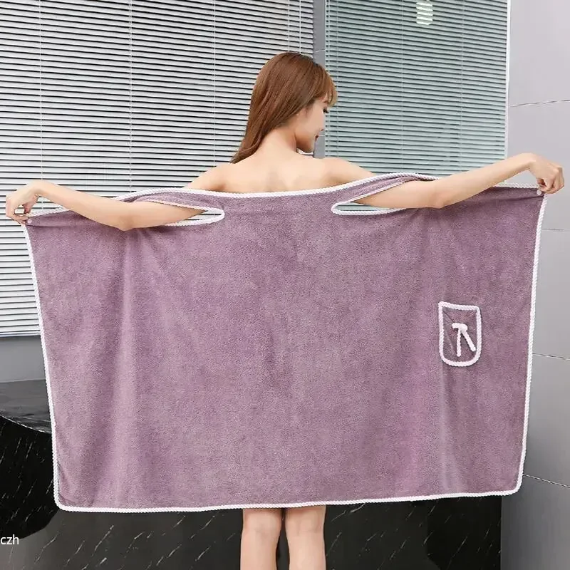 Spa Y Wellness - Damen-Badetücher, tragbare Badetücher für Mädchen, 90