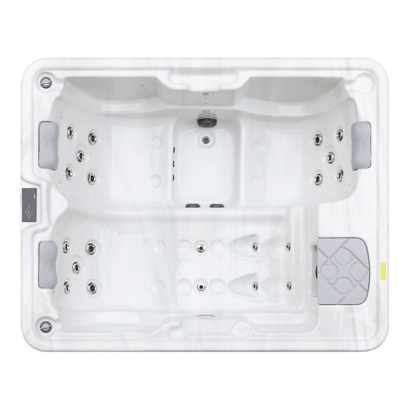 Spa Wellness Family - Gelungener Luxus: Entspannende Hydro-Jet-Spa-Wanne, Gemütliche Wellness-Badewanne