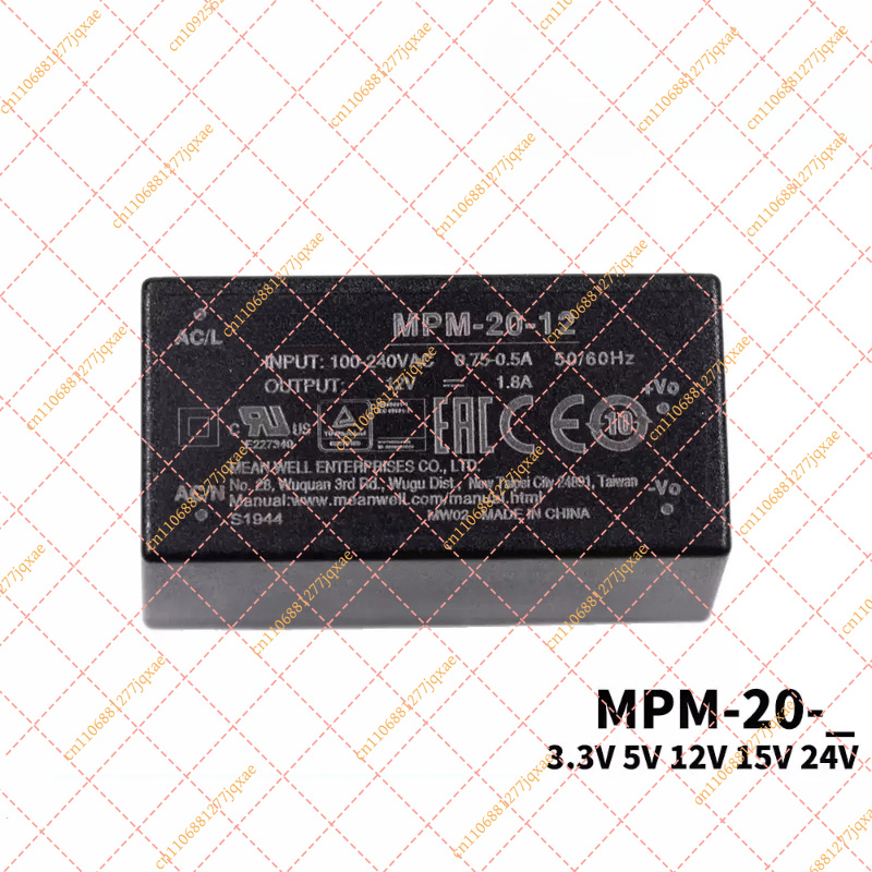 Medical Wellness & Spa Werona - Original MEAN WELL MPM-20 20W Versiegeltes