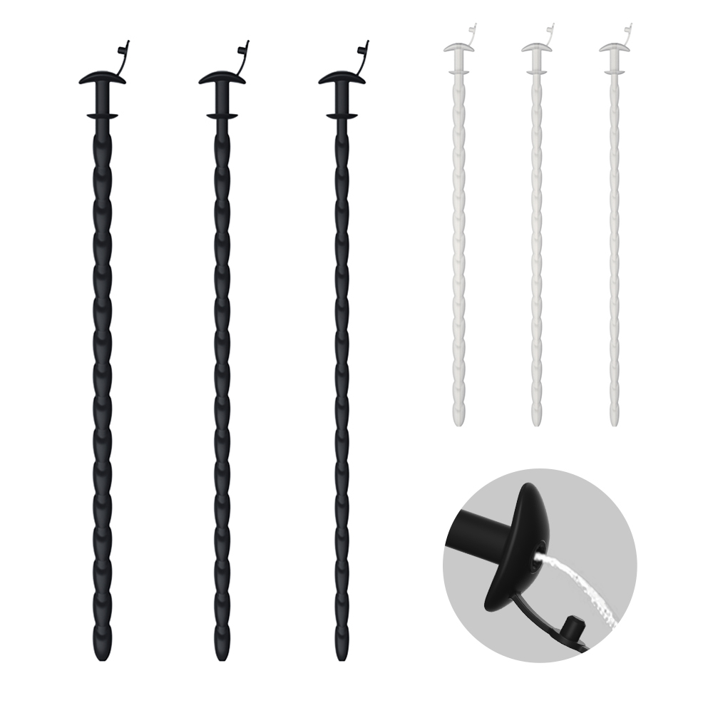 Medical Wellness & Spa Werona - Silikon Hohlpenis-Plug mit Stopper Prostata-Massagegerät für