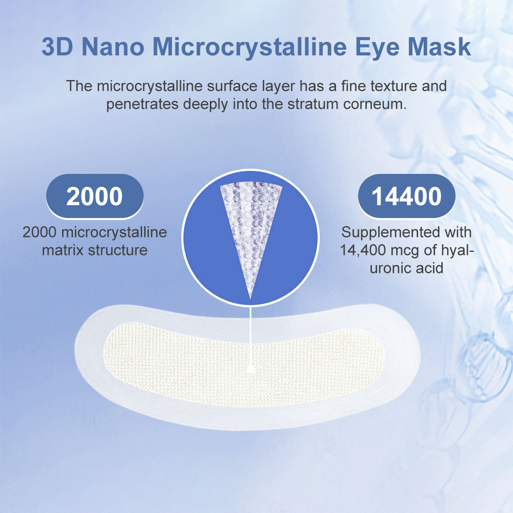 1 Paar Mikronadel-Augenpads An – Microneedle Patch Eye Bewertung und Preis