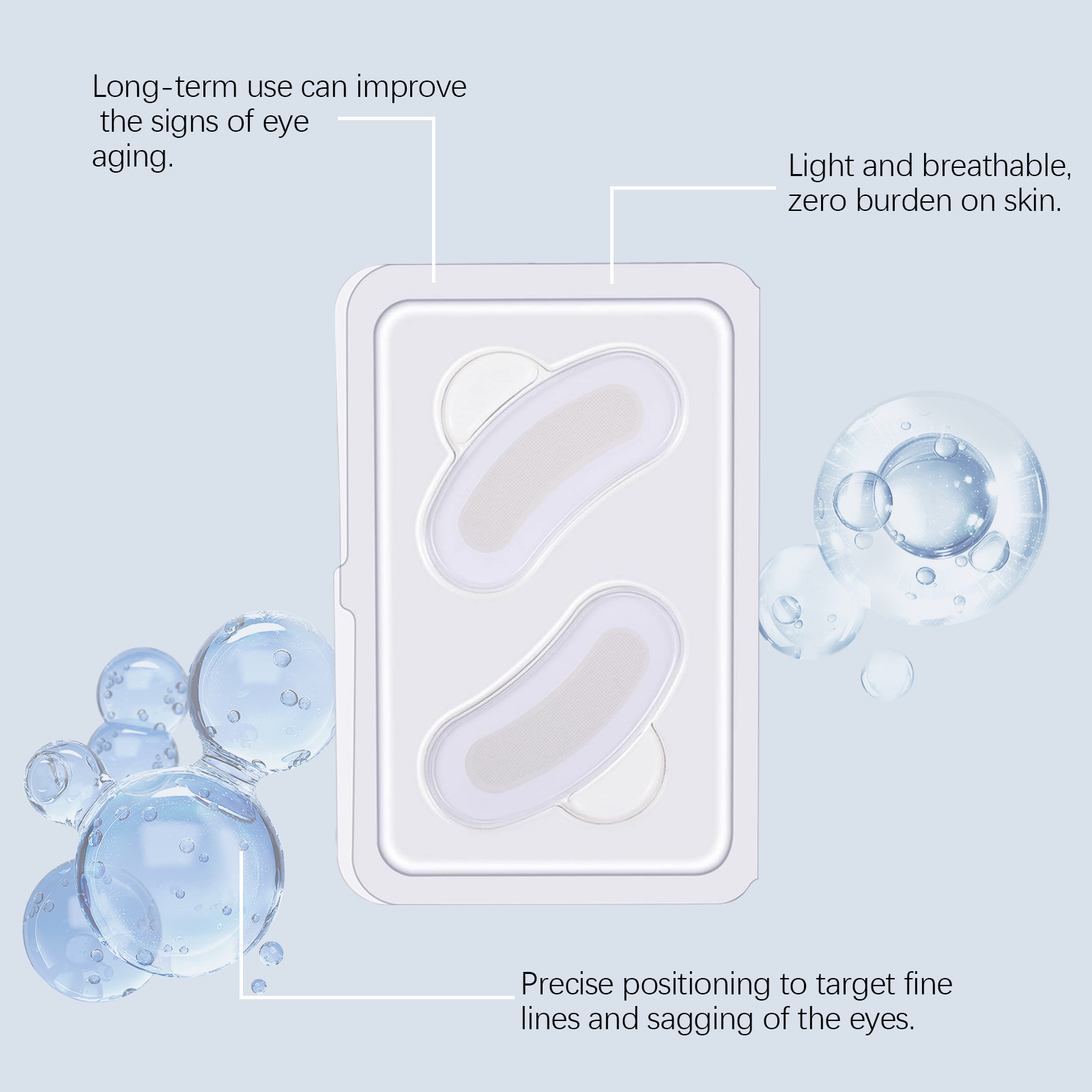 Mikronadel-Augenpads mit Hyalu – Microneedle Patch Eye Bewertung und Preis