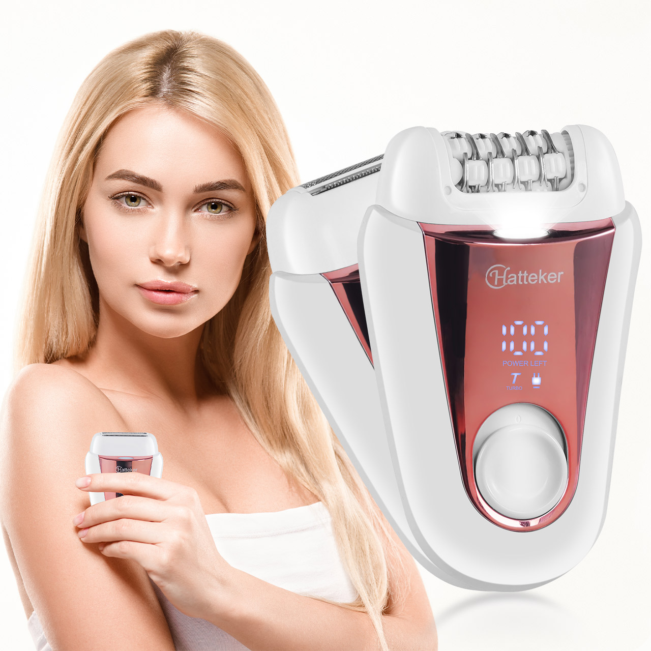 Hatteker 2-in-1 Wiederaufladba – Epilator Wireless Bewertung und Preis
