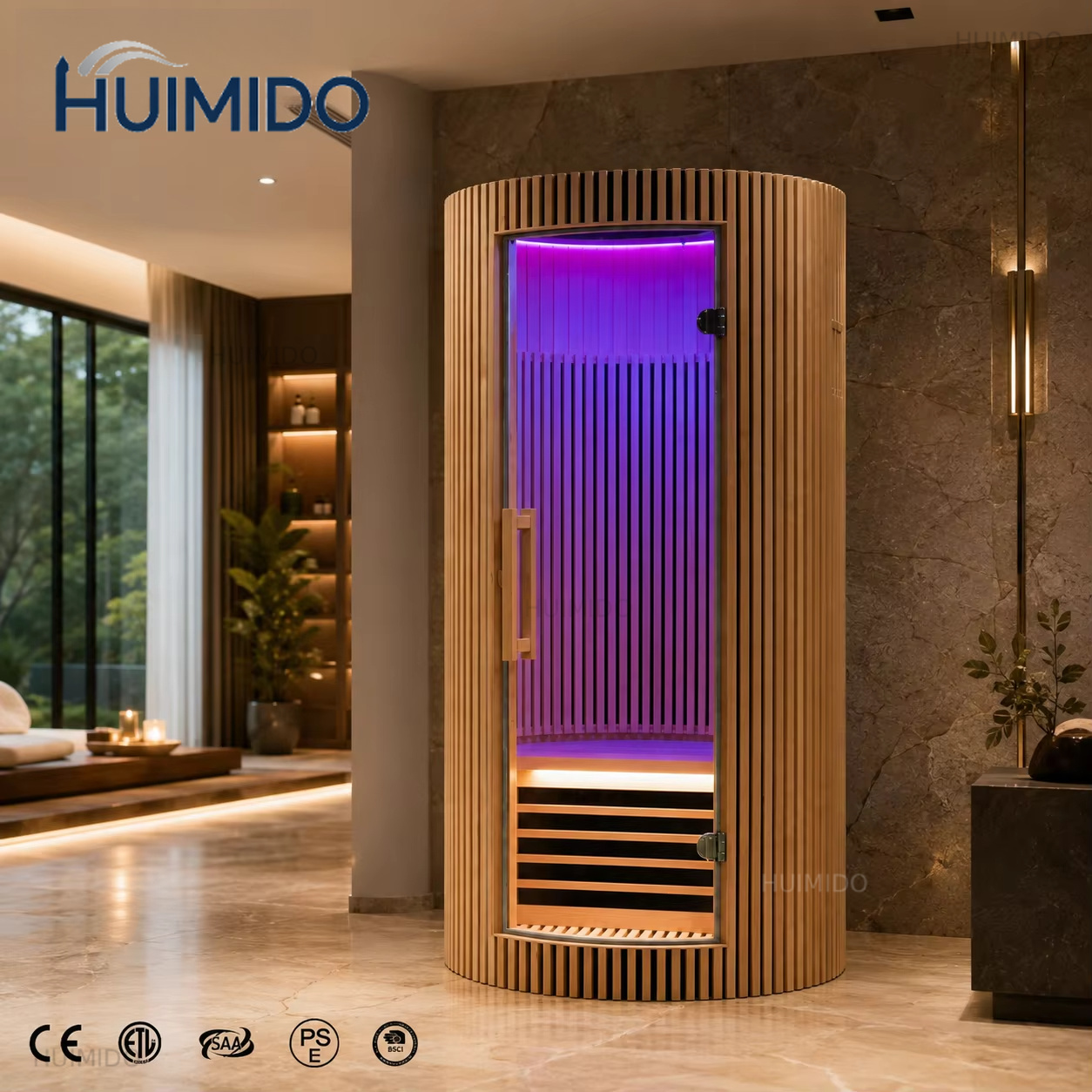Luxuriöse Indoor-Infrarotsauna – Villa Wellness Spa Bewertung und Preis