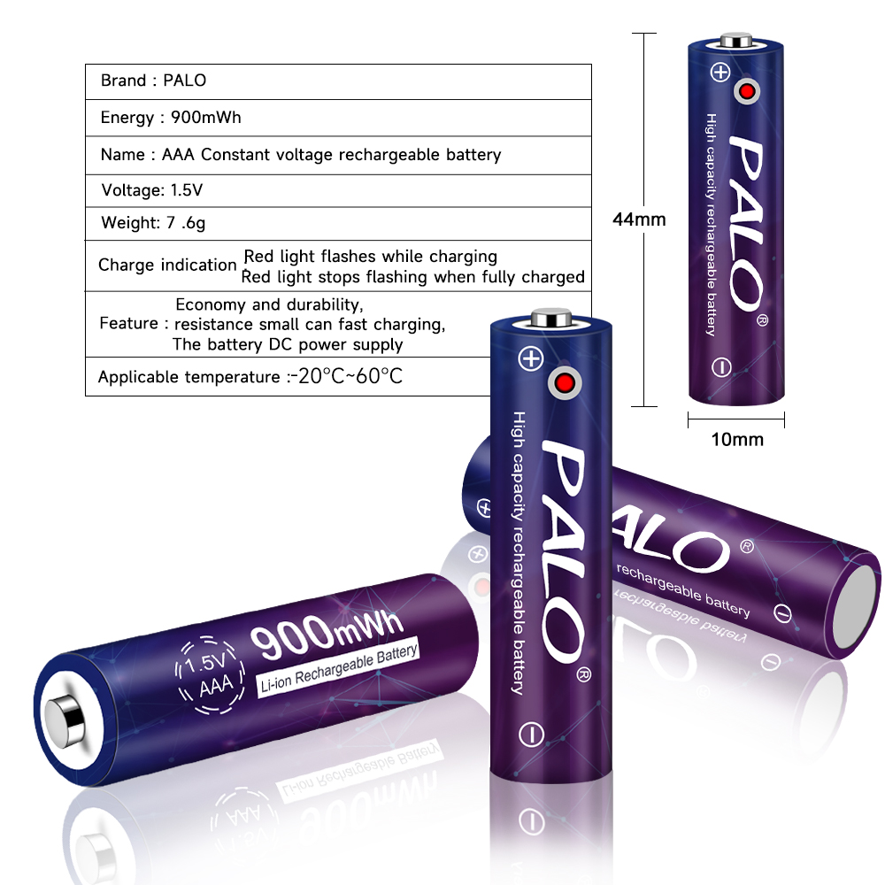 PALO 1,5 V 900 mWh Li-Ion AAA  – Epilator Wireless Bewertung und Preis