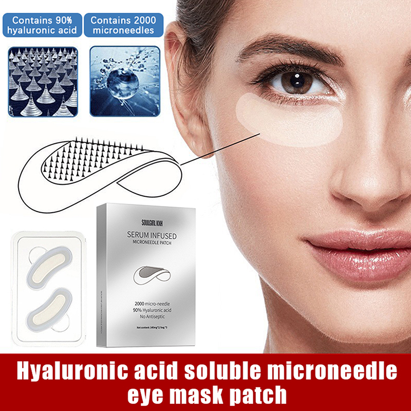 1/3 Paar Mikronadel-Augenpads, – Microneedle Patch Eye Bewertung und Preis