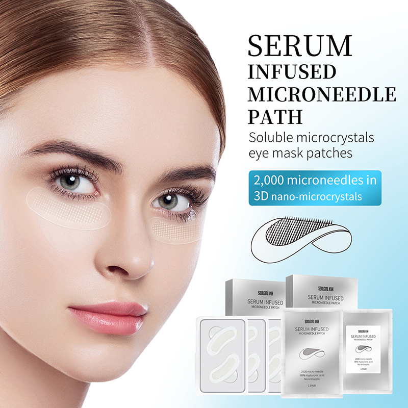 1/3 Paar Mikronadel-Augenpads, – Microneedle Patch Eye Bewertung und Preis