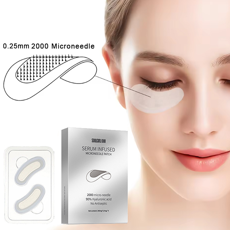 1/3 Paar Mikronadel-Augenpads, – Microneedle Patch Eye Bewertung und Preis