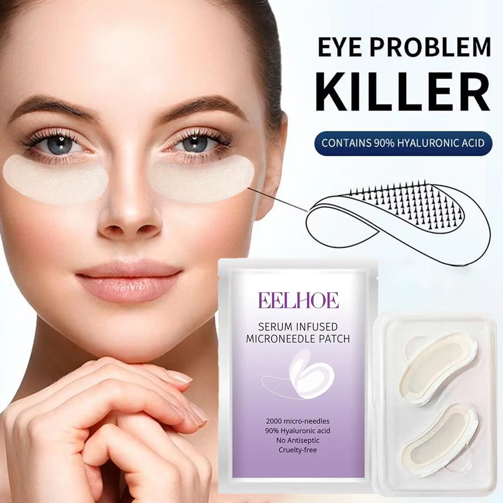 1 Paar Mikronadel-Augenklappen – Microneedle Patch Eye Bewertung und Preis